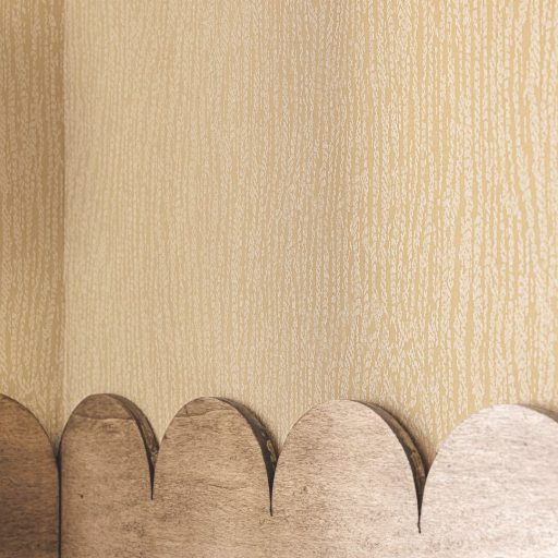 Nemes technika az intarzia világában - Kézműves faberakás minta világos bézs és  meleg bézs tónus tapéta