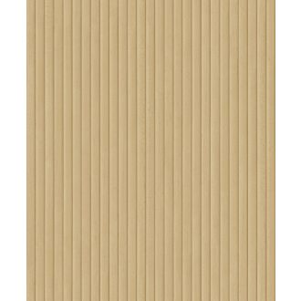   Valódi fa lécek hatását keltő panel mintázat bézs és barna tónus tapéta