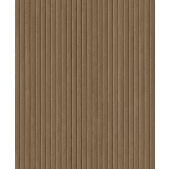   Valódi fa lécek hatását keltő panel mintázat barna és sötétbarna tónus tapéta