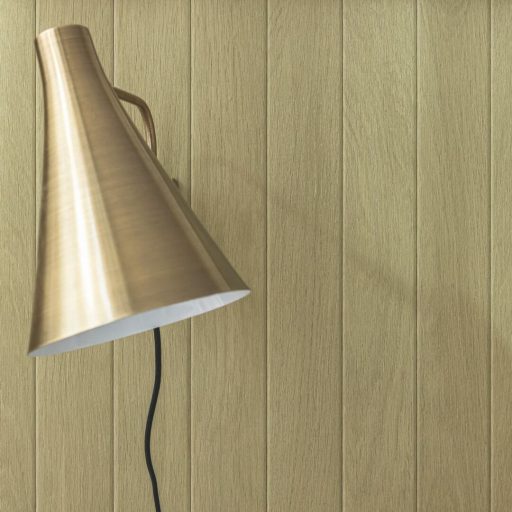 Fa deszkákat utánzó finoman texturált panel minta zöld és sötétbarna tónus tapéta