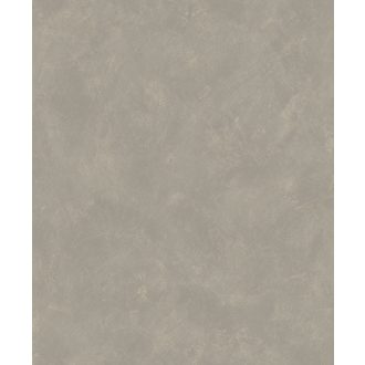   Természetes mész hatású texturált diszkrét fémes minta meleg taupe és arany tónus tapéta