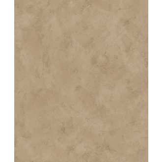   Természetes mész hatású texturált diszkrét fémes minta capuccino és arany tónus tapéta