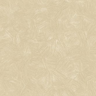   Letisztult geometriai kompozíció poligonok és textúrák változatosságával bézs törtfehér és világos homokszín tónus tapéta