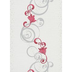   Erismann MIX Collection/Bestseller 13287-20 Virágos Indaminta panelszerű mintakialakítás törtfehér piros ezüst tapéta