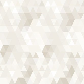   Kaleidoszkópra emlékeztető modern geometrikus minta krémfehér krém bézs és világosbarna tónus tapéta