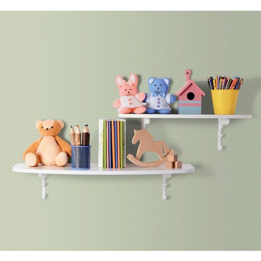 Háromdimenziós hatású apró pöttyök sorozata/buborék zöld árnyalatok tapéta