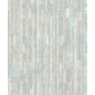   Kultúrális híd az inka művészet és a kortárs között! Vertikális blokk kompozíció jégkék türkiz szürkés homok és törtfehér fényes részletek tapéta