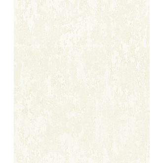   Letisztult mégis karakteres betonhatású minta fénylő részekkel krém és aranyló vajsárga tónus tapéta