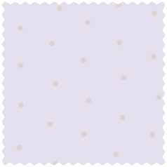   Caselio Pretty Lili 16350109 pontok krémfehér lila dekoranyag