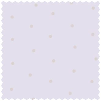   Caselio Pretty Lili 16350109 pontok krémfehér lila dekoranyag