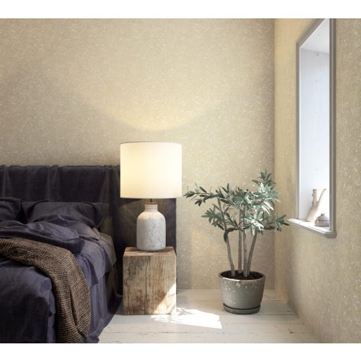 Autentikus kopott érdes felületű vakolatminta bézs barna és fehérezüst tónus finom mintafény tapéta