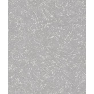   Autentikus kopott érdes felületű vakolatminta szürke ezüst és fehérezüst tónus finom mintafény tapéta