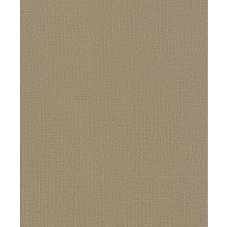   Autentikus lenvászon durva szövésű minta barna/aranybarna tónus enyhe mintafény tapéta