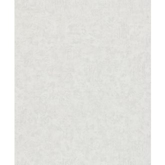   Vakolat hatású strukturált egyszínű minta fehér szürke és ezüst tónus enyhe mintafény tapéta