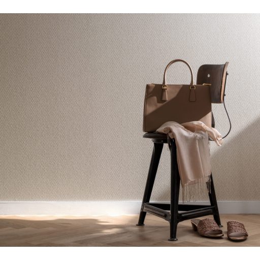 Marburg Loft 1859301 afro-fonású krémfehér barna rattan tapéta