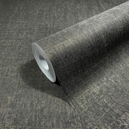 Marburg Loft 1859339  karcolt mintájú strukturált antracitszürke tapéta