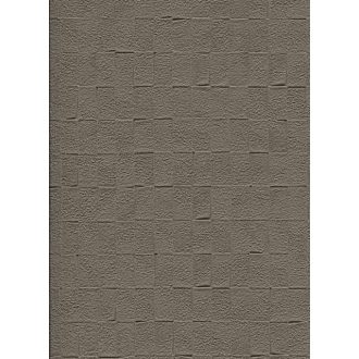   Kis téglalapokból álló geometrikus minta barna/szürkésbarna tónus tapéta