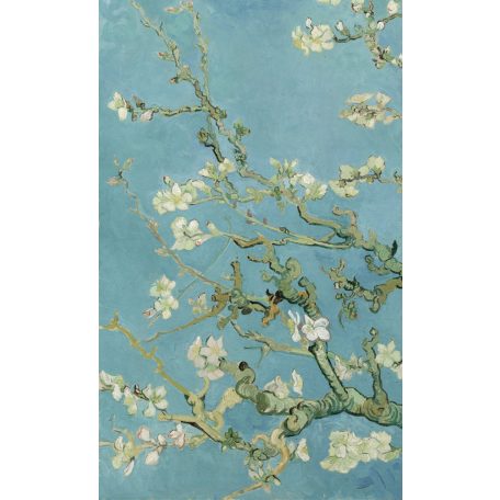 BN Van Gogh 2, 200330 Natur virágos festett Mandulavirágzás kék szines falpanel