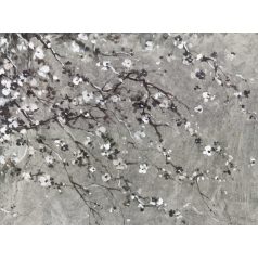   BN ZEN 200414 CHERRY BLOSSOM TREE Natur virágzó cseresznyefa szürke árnyalatok fekete fehér digitális falpanel