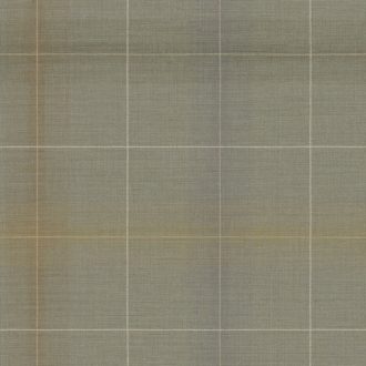   Tartan (skót) kockás brit minta egymást átfedő vonalak grafikai játékával khakizöld/szürkészöld barna és szürke tónus tapéta