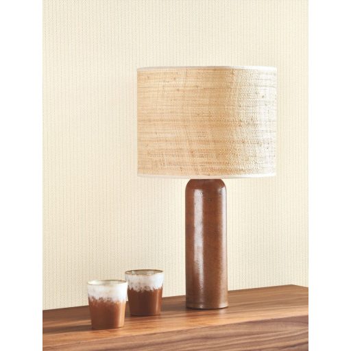 Kétszínű vonalakkal díszített kifinomult és elegéns halszálka minta krém barna világos zöldeskék és szürkésbézs tónus tapéta