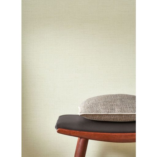 Minimalista durva szövet textúrájú egyszínű minta világos mandulazöld tónus tapéta