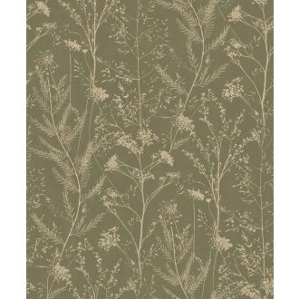   Tengeri levendula só és tatárvirág kompozíciója nyers meszelt vakolat háttéren khakizöld és bézsarany tónus finom mintafény tapéta