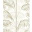 Kifinomult és fenséges karcsú pálmatörzsek pazar levélzettel fehér bézs/szürkésbézs világosbarna és arany tónus finom mintafény tapéta