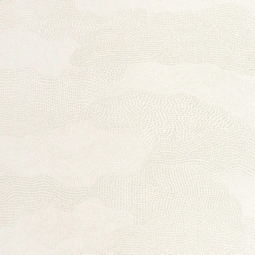 Homokdűnék lágy vonalait idéző apró részecskékből álló grafikus minta krémfehér homokszín és bézs tónus finom mintafény tapéta