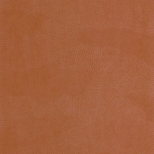 Homokdűnék lágy vonalait idéző apró részecskékből álló grafikus minta terrakotta/vöröses-arany tónus finom mintafény tapéta