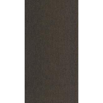   Természetes és időtlen egyszínű vászonminta gyönyörű szövéssel sötétbarna/faszénszürke és arany tónus finom fény tapéta