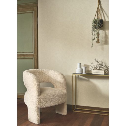 Titkos "fegyver"! Titokzatos levélerezet vagy ősi fosszília texturált mikrominta bézs/szürkésbézs és krém tónus tapéta