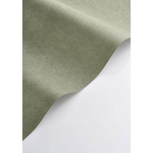 Titkos "fegyver"! Titokzatos levélerezet vagy ősi fosszília texturált mikrominta eukaliptuszzöld és arany tónus tapéta