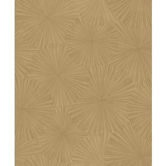   Dinamikus a nap sugaraira emlékeztető grafikus minta teveszőr szín meleg karamell és homokszín tónus finom mintafény tapéta