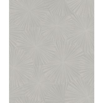   Dinamikus a nap sugaraira emlékeztető grafikus minta szürke és ezüstszürke tónus finom mintafény tapéta