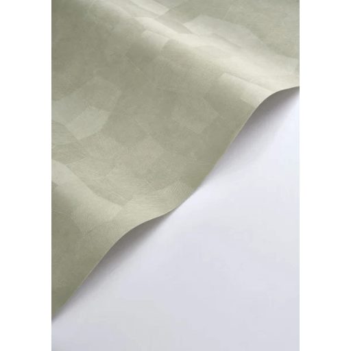 Holdtájak ihlette geometriai mintázat - szabálytalan alakzatok különböző irányú vonalak zöld/zsályazöld/szürkészöld tónus tapéta