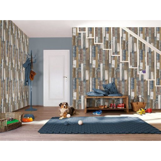 Rasch Make a Change/Kids & Teens 2016, 203707 faminta deszkapalánk szines tapéta