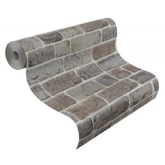   Rasch Make a Change/Kids & Teens III, 217339 téglaminta barna szürke tapéta