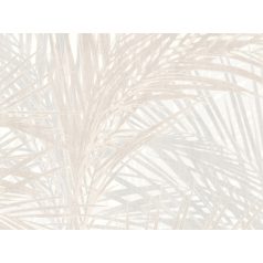   BN ZEN 218743 PALM LUST Natur trópusi nagyméretű pálmalavelek krém bézs szürkésbézs tapéta