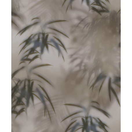 BN Finesse Dimensions 219540 natur trópusi levelek szürke szürkésbarna sötétzöld tapéta