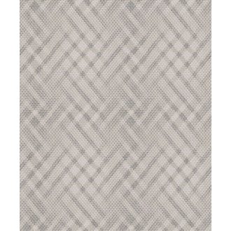 BN Finesse 219702  Art Deco geometikus káróminta szürke bézs ezüst  tapéta