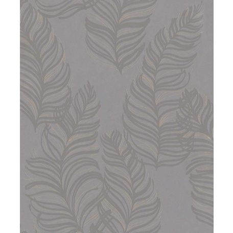 BN Finesse 219730 Art Deco natur tollminta szürke szürkésbarna rézszín tapéta