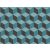 BN Cubiq 220366 Geometrikus 3D térbeli kockák halmaza kék türkizkék fekete tapéta