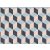 BN Cubiq 220368 Geometrikus 3D térbeli kockák halmaza kék rózsaszín fekete tapéta