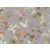 BN Fiore 220482 Virágos díszítőminta madarakkal szürke magenta szines tapéta