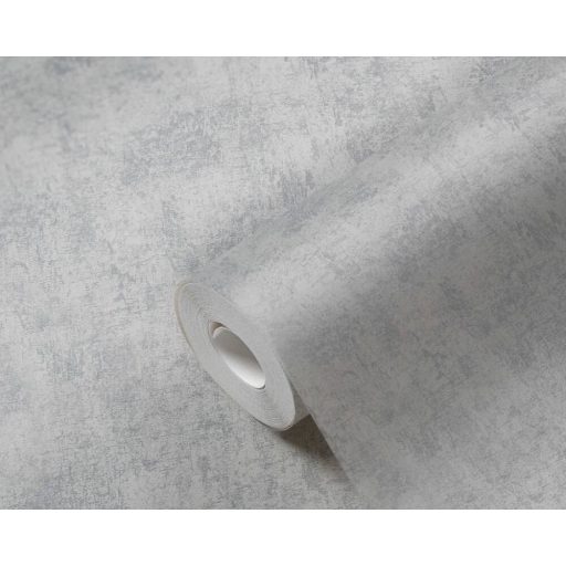 Strukturált egyszínű beton/vakolatminta szürke tónusok tapéta