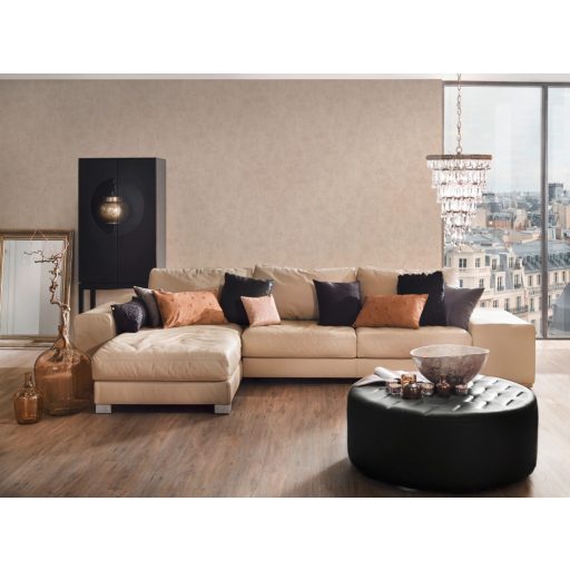 Strukturált egyszínű beton/vakolatminta bézs tónusok tapéta