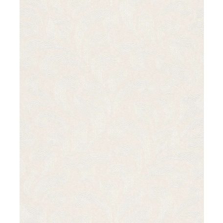 Rasch Textil Jaipur 227924  indák levelek ezüstfehér fehér tapéta
