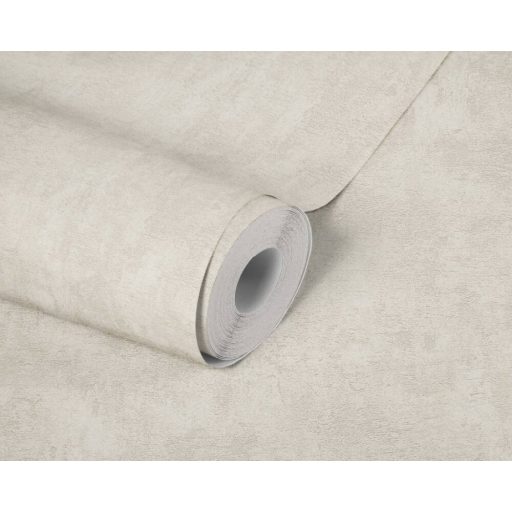 Napi használatban! Kopott megjelenésű strukturált vakolatminta bézs szürke és szürkésbézs tónus tapéta