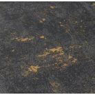 Kopott hatású vakolatminta fémes kiemelésekkel gazdagítva fekete/antracit és arany fémes hatás tapéta